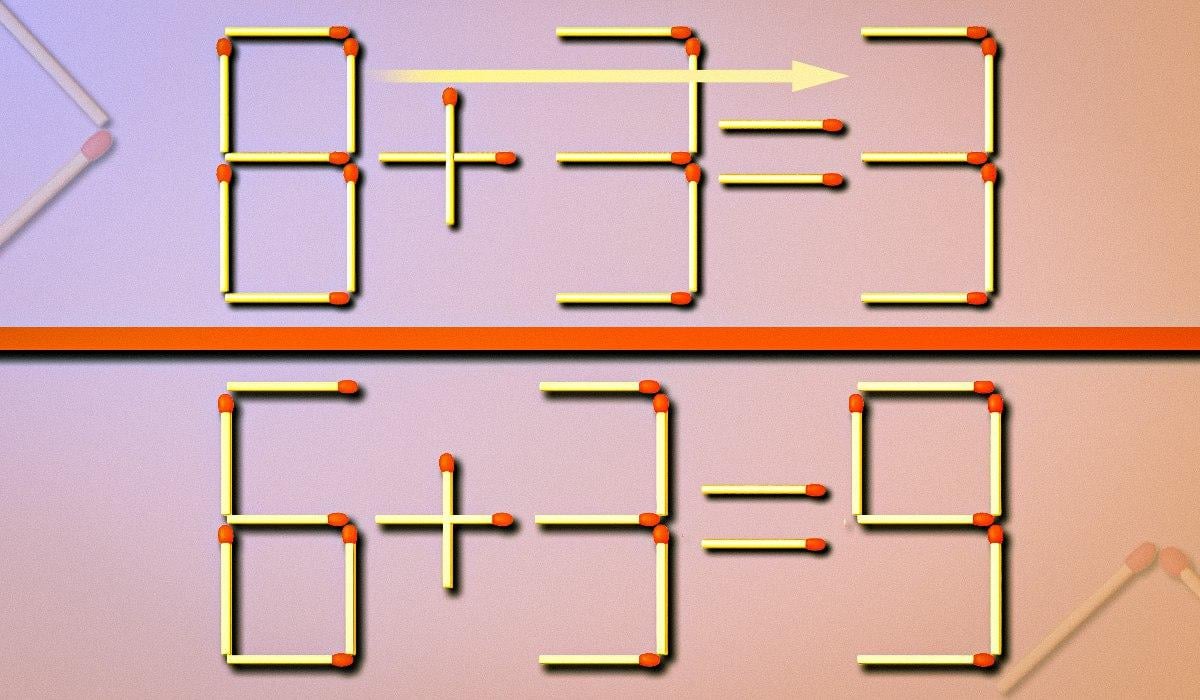 Ce potrivire trebuie trasă pentru ca egalitatea să fie corectă: un test IQ Ce meci trebuie târât pentru ca egalitatea să devină corectă: un test IQ