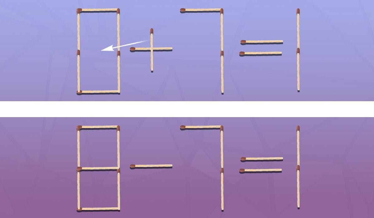 Trebuie să muți un singur chibrit pentru ca egalitatea să fie corectă: un test rapid de IQ