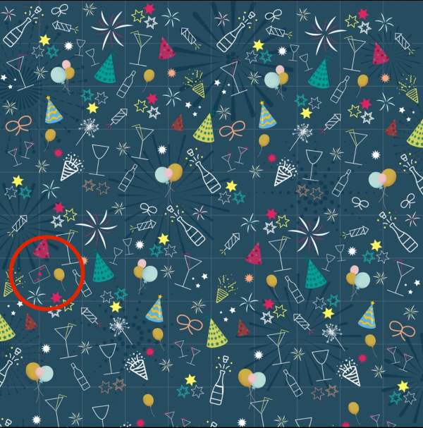 Puzzle incredibil pentru dispoziția de Anul Nou: trebuie să găsiți cartea de joc