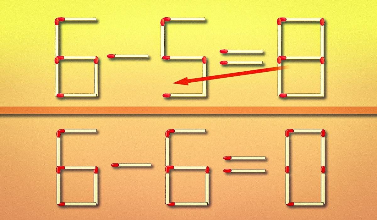 Trebuie să muți un singur meci în 10 secunde: un test de inteligență
