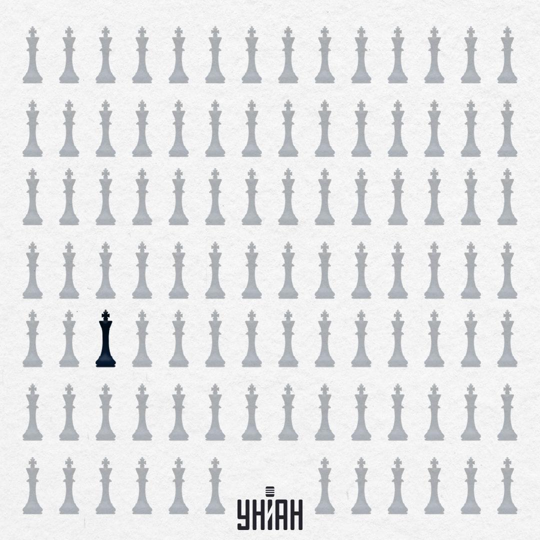 Ciudatul rege de șah era în al treilea rând de jos, mai aproape de marginea din dreapta imagine / colaj Moje