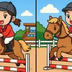 Test IQ: găsiți 3 diferențe într-o imagine cu o fată